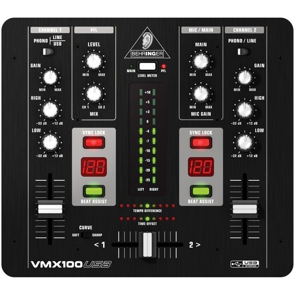 Behringer Behringer VMX100USB DJ mešalna miza