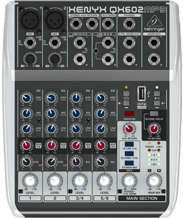 Behringer Behringer Xenyx QX602MP3