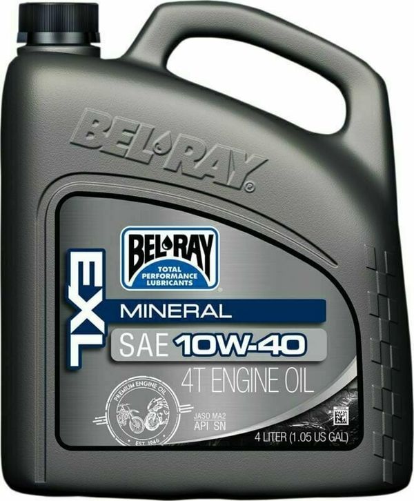 Bel-Ray Bel-Ray EXL Mineral 4T 10W-40 4L Motorno olje