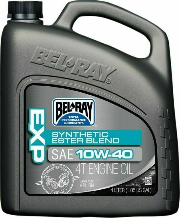 Bel-Ray Bel-Ray EXP Synthetic Ester Blend 4T 10W-40 4L Motorno olje