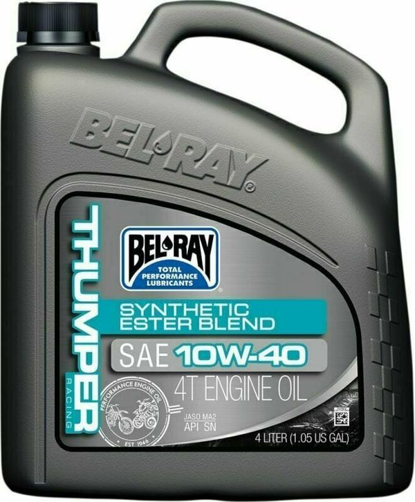 Bel-Ray Bel-Ray Thumper Racing Synthetic Ester Blend 4T 10W-40 4L Motorno olje