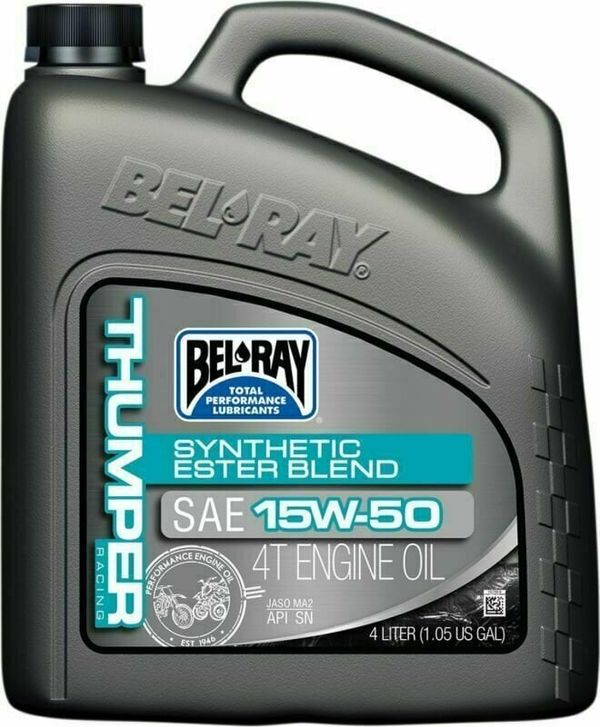 Bel-Ray Bel-Ray Thumper Racing Synthetic Ester Blend 4T 15W-50 4L Motorno olje