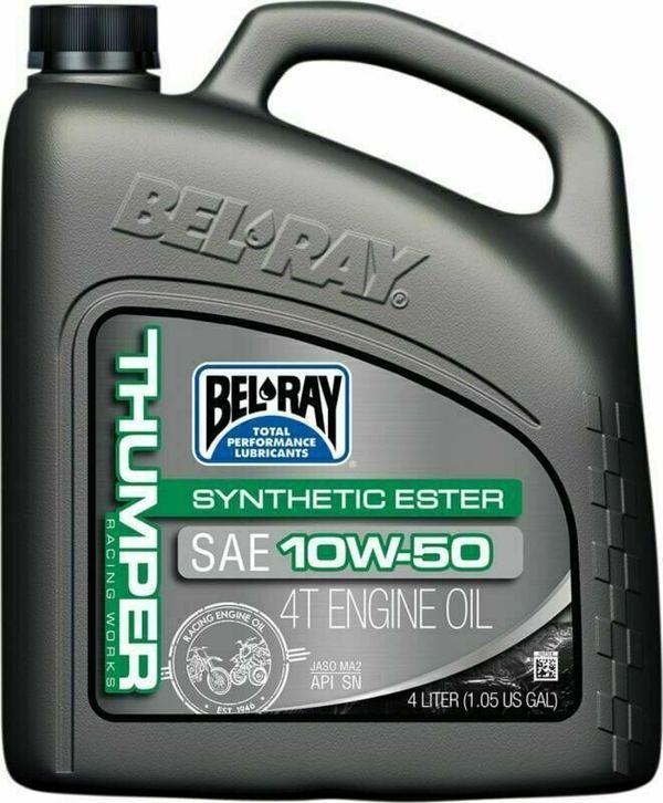 Bel-Ray Bel-Ray Thumper Racing Works Synthetic Ester 4T 10W-50 4L Motorno olje