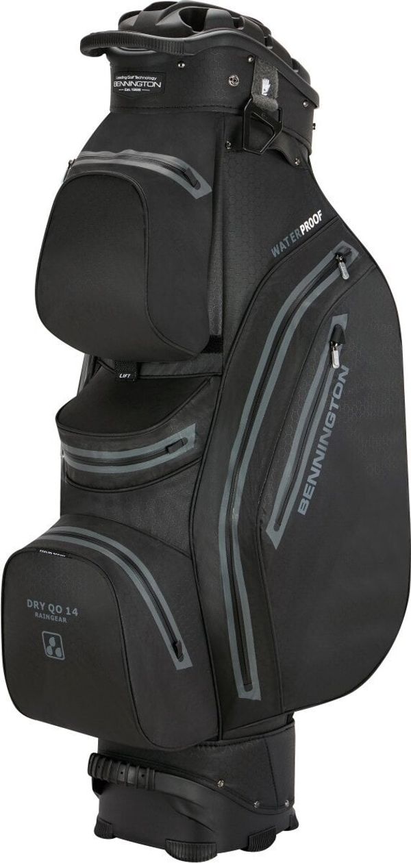 Bennington Bennington QO 14+ Waterproof Black/Black Golf torba Cart Bag