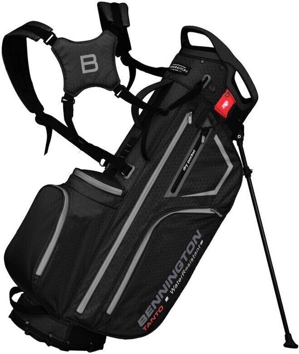 Bennington Bennington Tanto 14 Water Resistant Black Golf torba Stand Bag