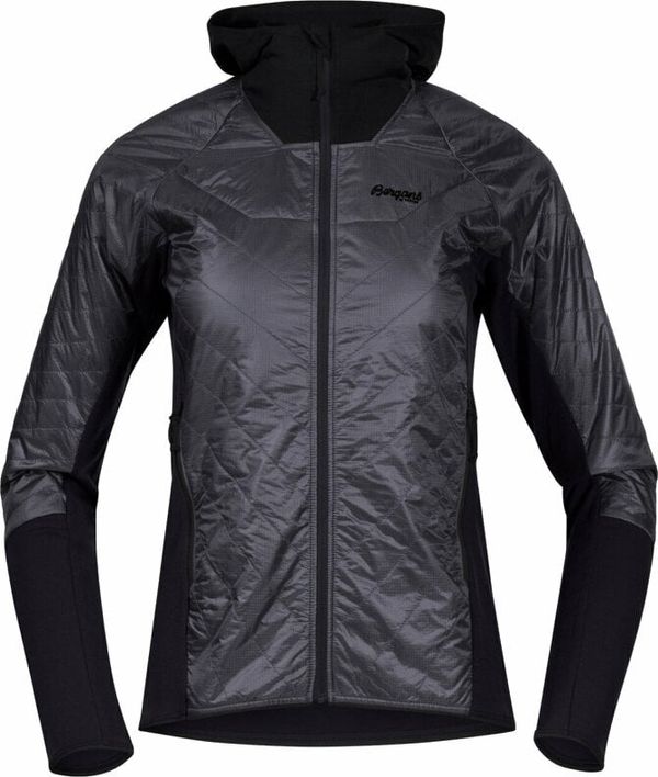 Bergans Bergans Cecilie Light Insulated Hybrid Jacket Women Solid Dark Grey/Black XS Jakna na postrem