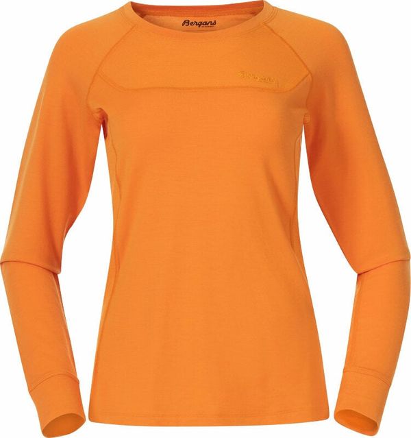 Bergans Bergans Cecilie Wool Long Sleeve Women Cloudberry Yellow/Lush Yellow M Termo spodnje perilo