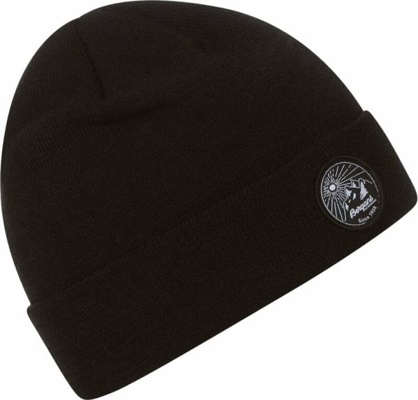 Bergans Bergans Fine Knit V2 Beanie Black UNI Zimska kapa