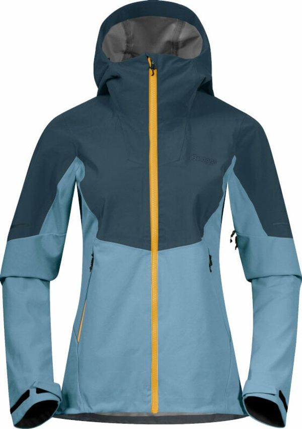 Bergans Bergans Senja Hybrid Softshell W Jacket Smoke Blue/Orion Blue/Light Golden Yellow S