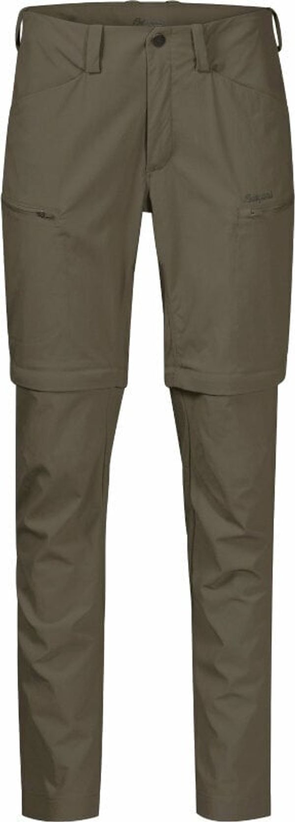 Bergans Bergans Utne ZipOff Pants Women Green Mud/Dark Green Mud S Hlače na prostem