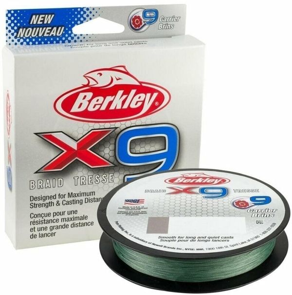 Berkley Berkley x9 Braid Low Vis Green 0,12 mm 12,1 kg 150 m