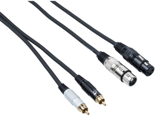 Bespeco Bespeco EAY2F2R500 5 m Audio kabel