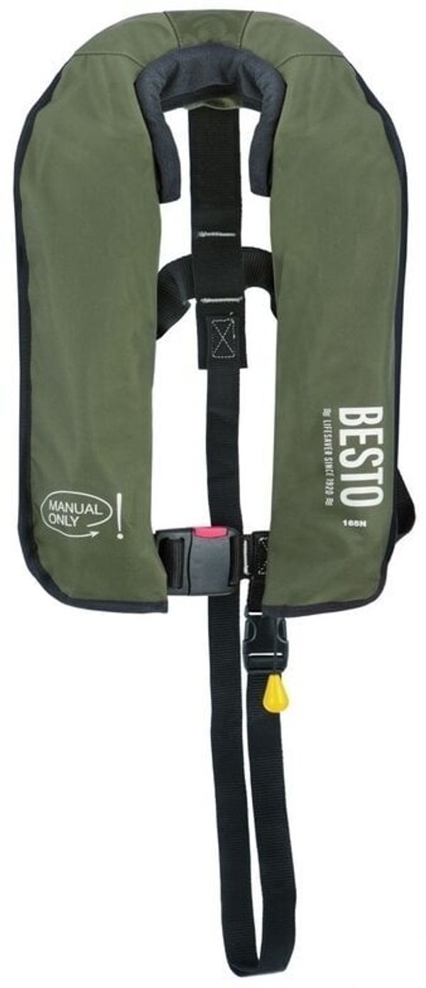 Besto Besto Fisherman 165N Green Ročni rešilni jopič