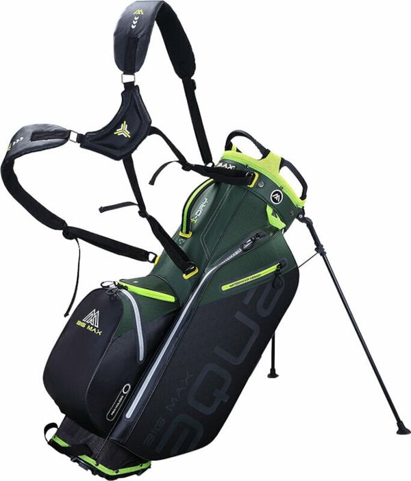 Big Max Big Max Aqua Eight G Forest Green/Black/Lime Golf torba Stand Bag