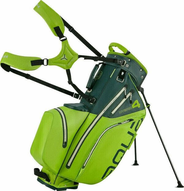 Big Max Big Max Aqua Hybrid 4 Forest Green/Lime Golf torba Stand Bag