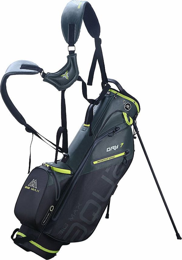 Big Max Big Max Aqua Seven G Forest Green/Black/Lime Golf torba Stand Bag