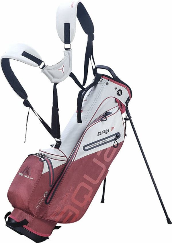 Big Max Big Max Aqua Seven G Off White/Merlot Golf torba Stand Bag