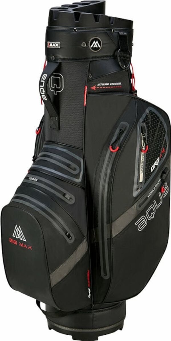 Big Max Big Max Aqua Silencio 4 Organizer Black Golf torba Cart Bag