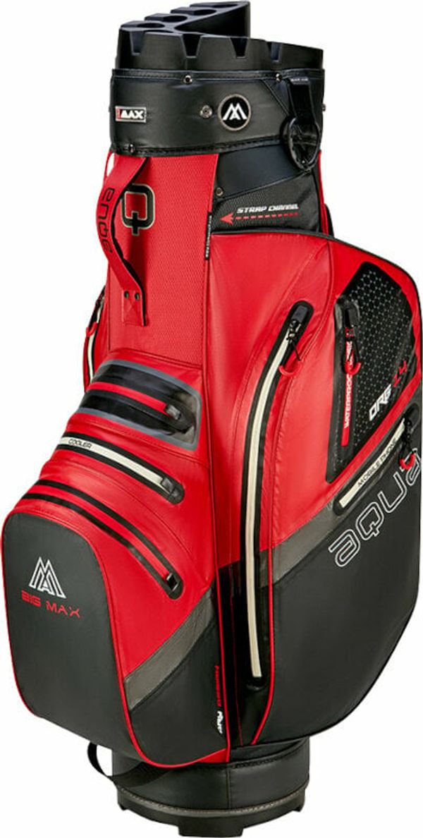 Big Max Big Max Aqua Silencio 4 Organizer Red/Black Golf torba Cart Bag