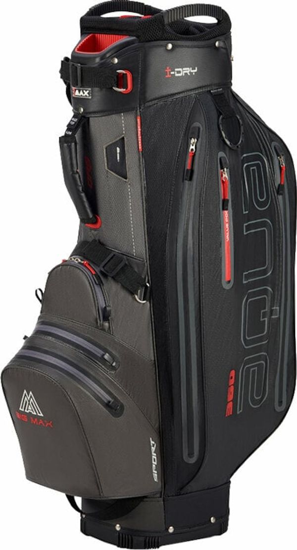 Big Max Big Max Aqua Sport 360 Charcoal/Black/Red Golf torba Cart Bag