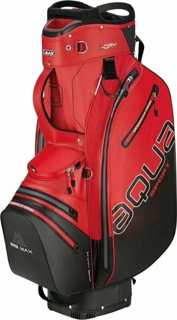 Big Max Big Max Aqua Sport 4 Red/Black Golf torba Cart Bag