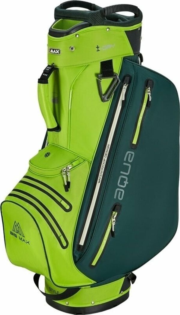 Big Max Big Max Aqua Style 4 Lime/Forest Green Golf torba Cart Bag