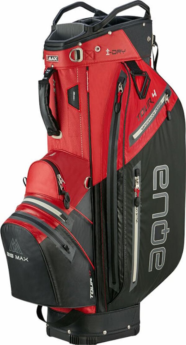 Big Max Big Max Aqua Tour 4 Red/Black Golf torba Cart Bag
