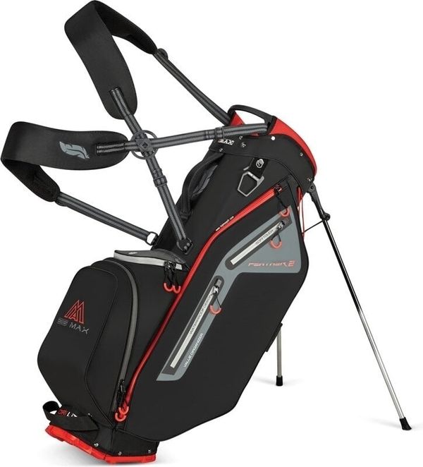 Big Max Big Max Dri Lite Feather 2 Golf torba Stand Bag Black/Red
