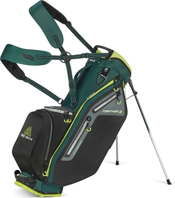 Big Max Big Max Dri Lite Feather 2 Golf torba Stand Bag Forest Green/Black/Lime
