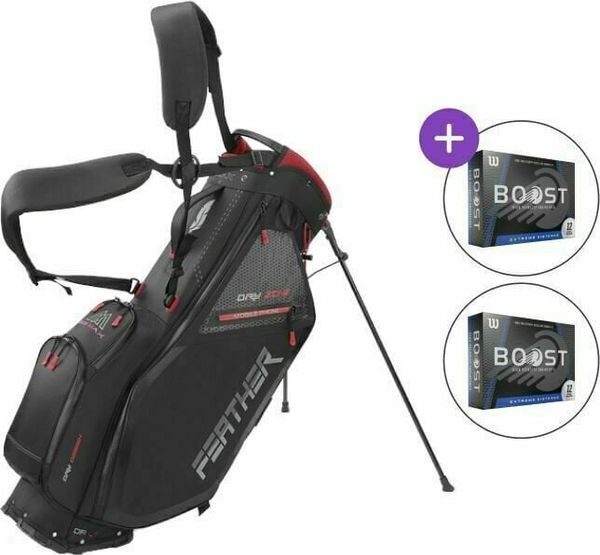 Big Max Big Max Dri Lite Feather SET Black Golf torba Stand Bag