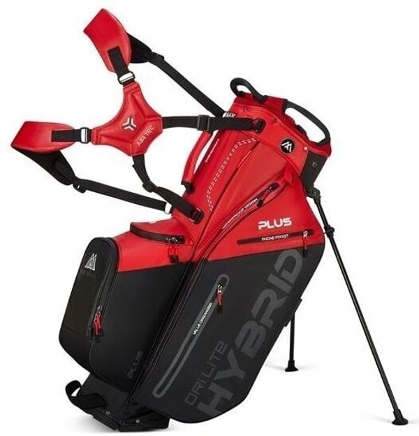 Big Max Big Max Dri Lite Hybrid Plus Golf torba Stand Bag Red/Black