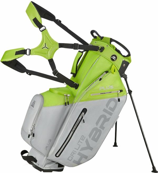 Big Max Big Max Dri Lite Hybrid Plus Lime/Silver Golf torba Stand Bag