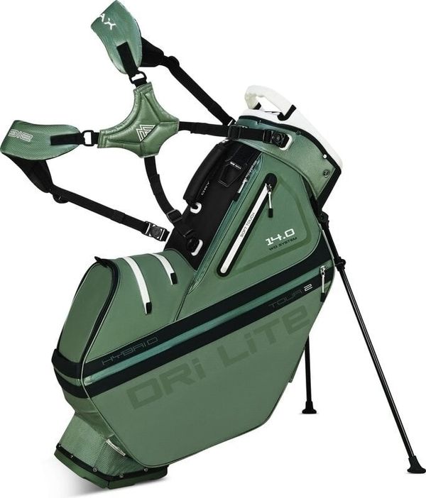 Big Max Big Max Dri Lite Hybrid Tour 2 Golf torba Stand Bag Olive Green/Black