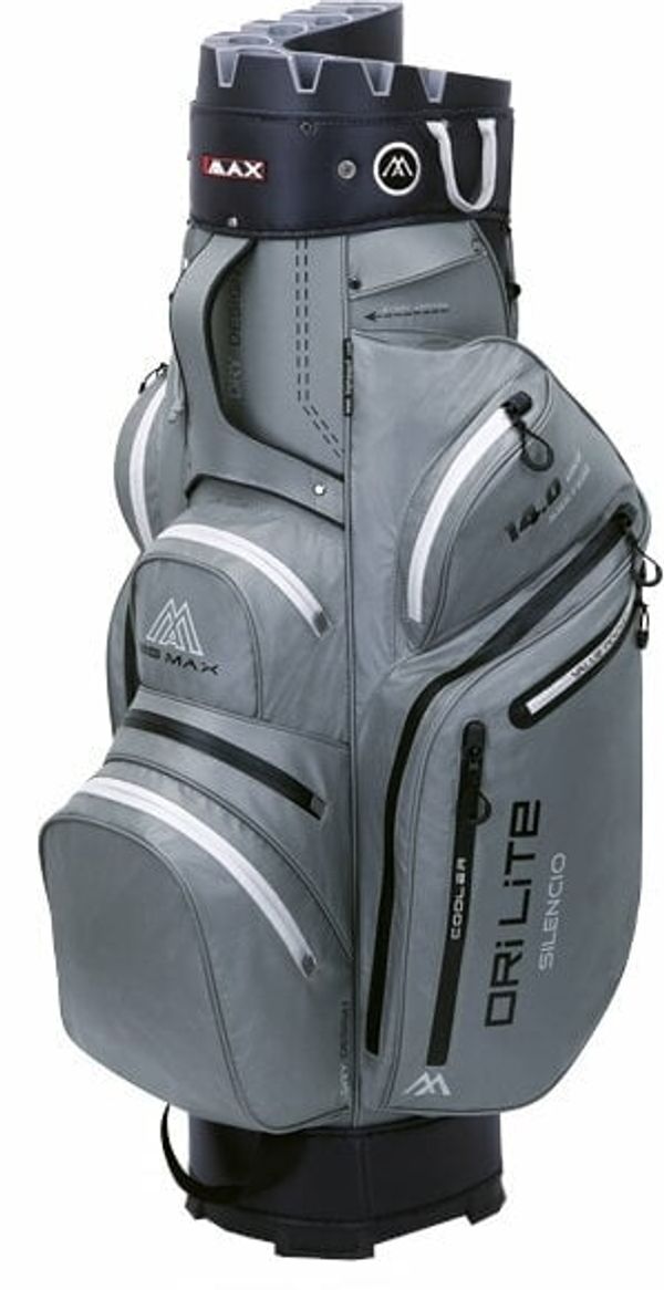 Big Max Big Max Dri Lite Silencio 2 Grey/Black Golf torba Cart Bag