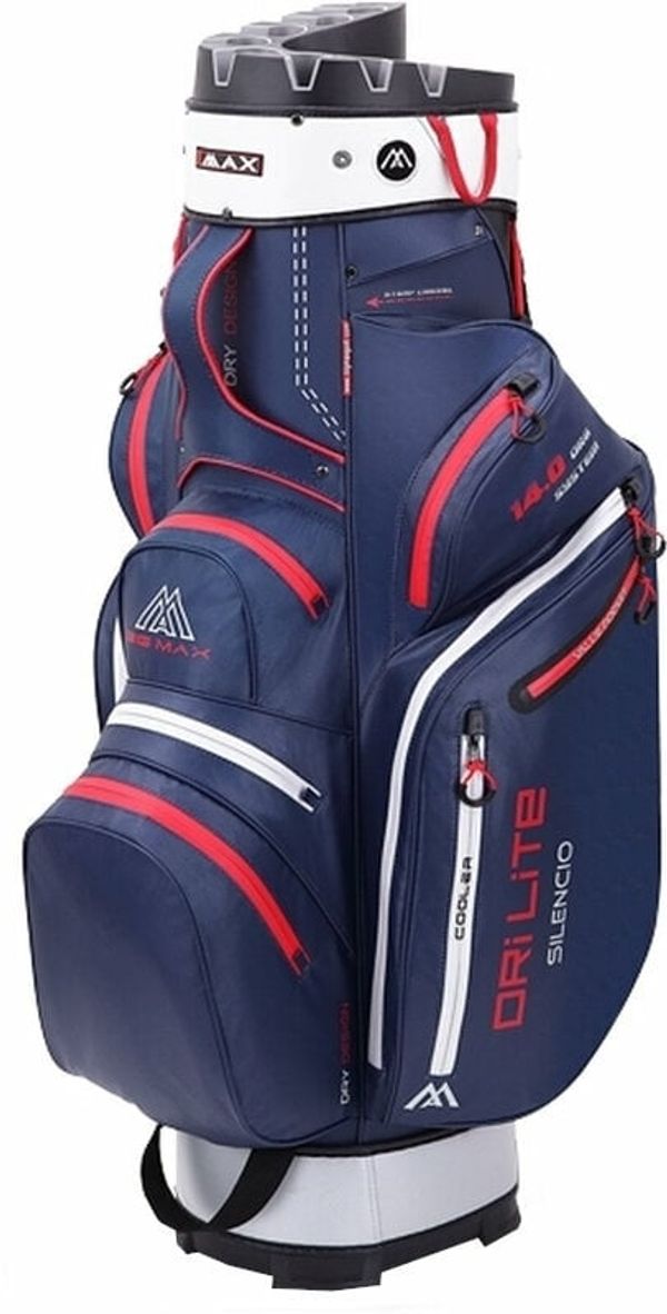 Big Max Big Max Dri Lite Silencio 2 Navy/Silver/Red Golf torba Cart Bag