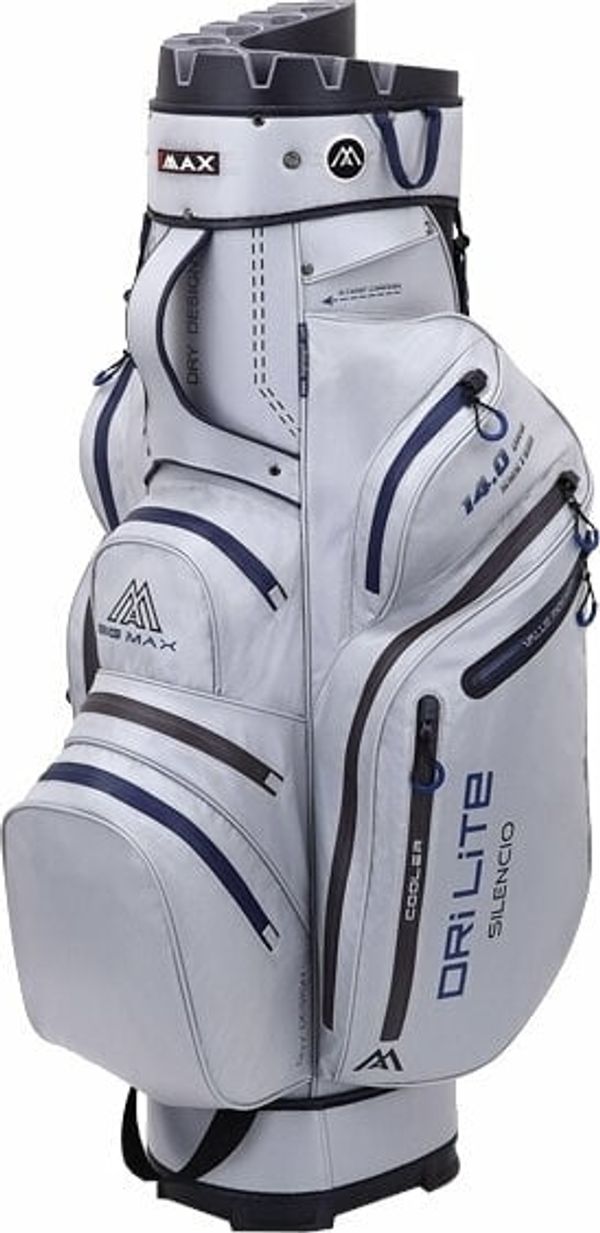 Big Max Big Max Dri Lite Silencio 2 Silver/Navy Golf torba Cart Bag