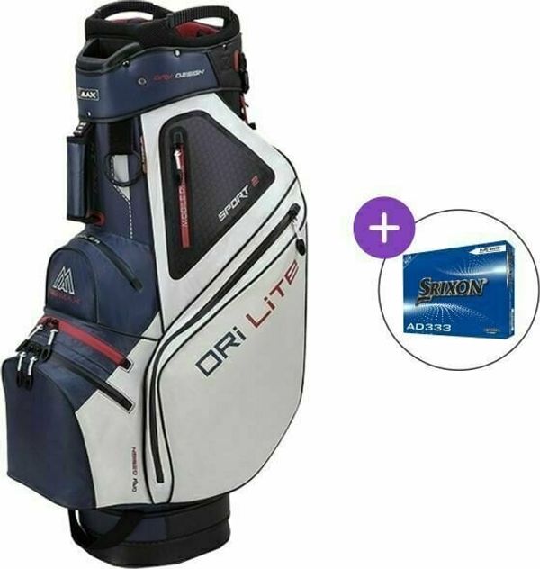 Big Max Big Max Dri Lite Sport 2 SET Navy/Silver Golf torba Cart Bag
