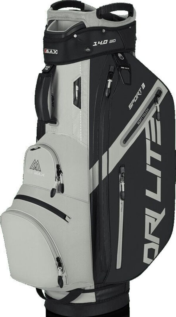 Big Max Big Max Dri Lite Sport 3 Black Taupe Golf torba Cart Bag