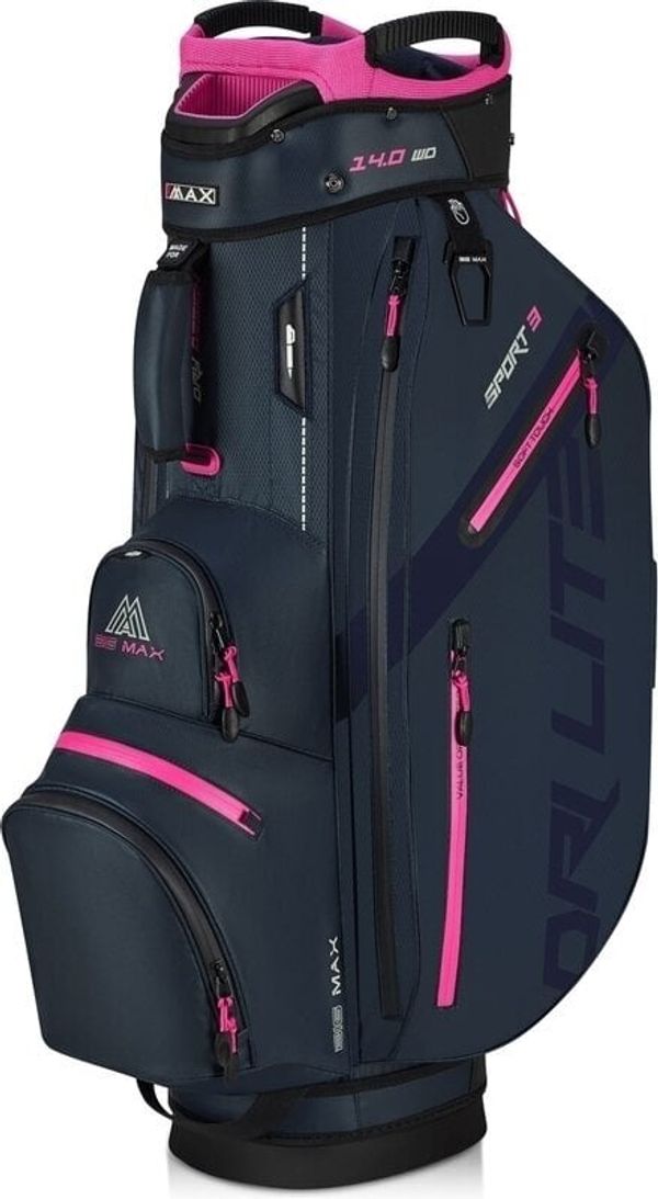 Big Max Big Max Dri Lite Sport 3 Steel Blue/Fuchsia Golf torba Cart Bag
