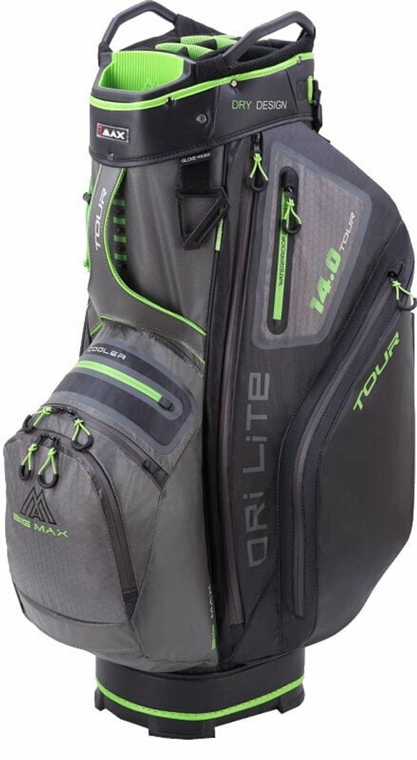 Big Max Big Max Dri Lite Tour Black/Lime Golf torba Cart Bag