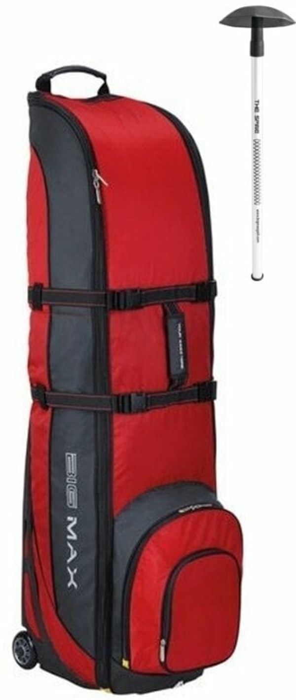 Big Max Big Max Wheeler 3 Travelcover Black/Red + The Spine SET