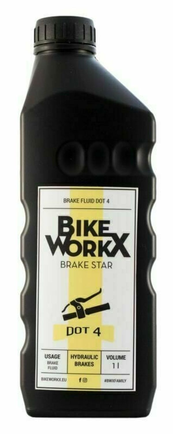 BikeWorkX BikeWorkX Brake Star DOT 4 1 L Čiščenje in vzdrževanje za kolesa