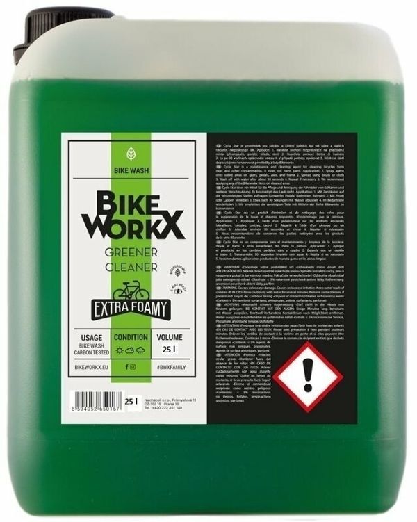 BikeWorkX BikeWorkX Greener Cleaner 25 L Čiščenje in vzdrževanje za kolesa