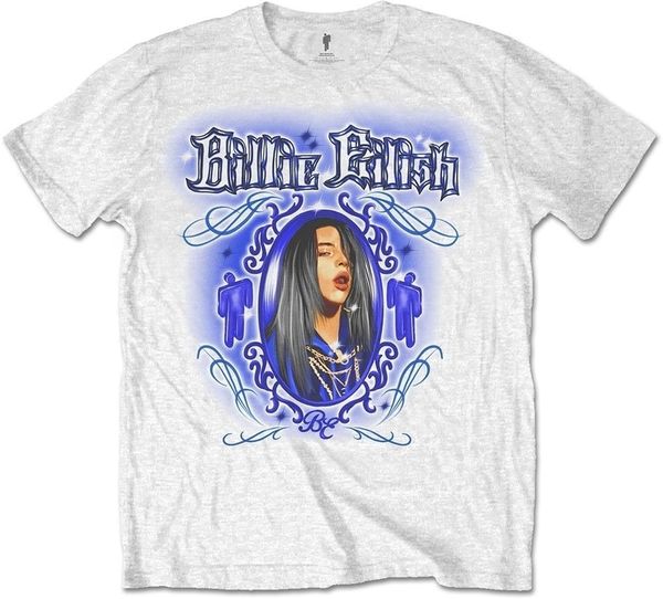 Billie Eilish Billie Eilish Majica Airbrush Unisex White L