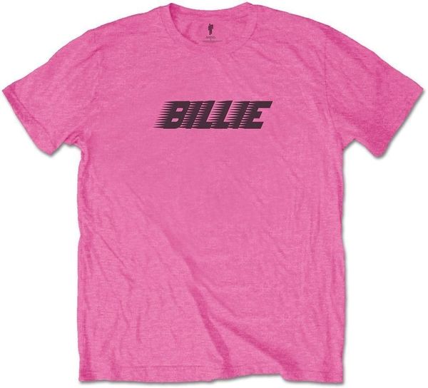 Billie Eilish Billie Eilish Majica Racer Logo & Blohsh Pink S