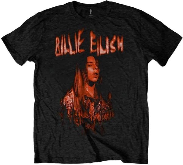 Billie Eilish Billie Eilish Majica Spooky Logo Unisex Black L