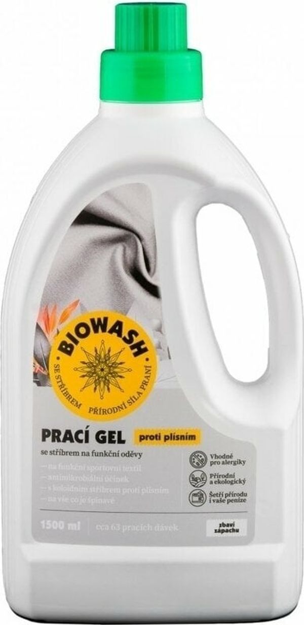 BioWash BioWash Washing Gel for Functional Clothing Silver 1,5 L Detergent