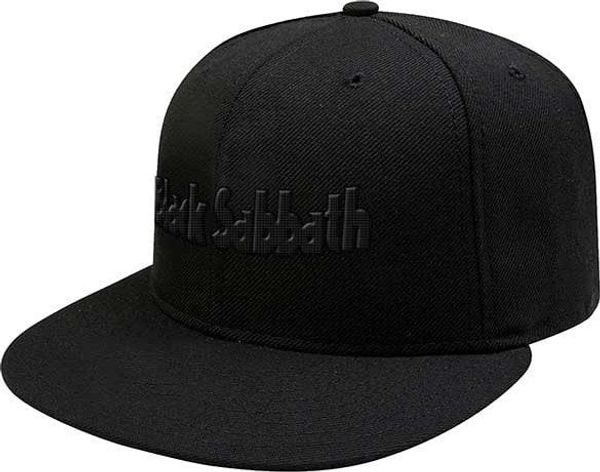 Black Sabbath Black Sabbath Kapa Logo & Demon Black