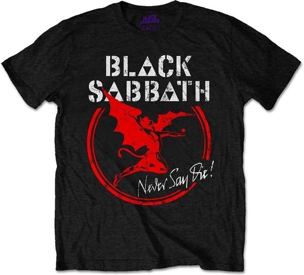 Black Sabbath Black Sabbath Majica Archangel Never Say Die Unisex Black M