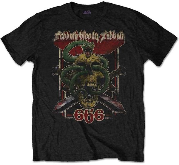 Black Sabbath Black Sabbath Majica Bloody Sabbath 666 Unisex Black M